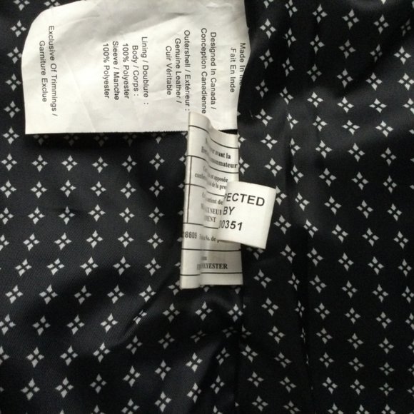 NWOT DANIER Leather Jacket - Picture 11 of 11